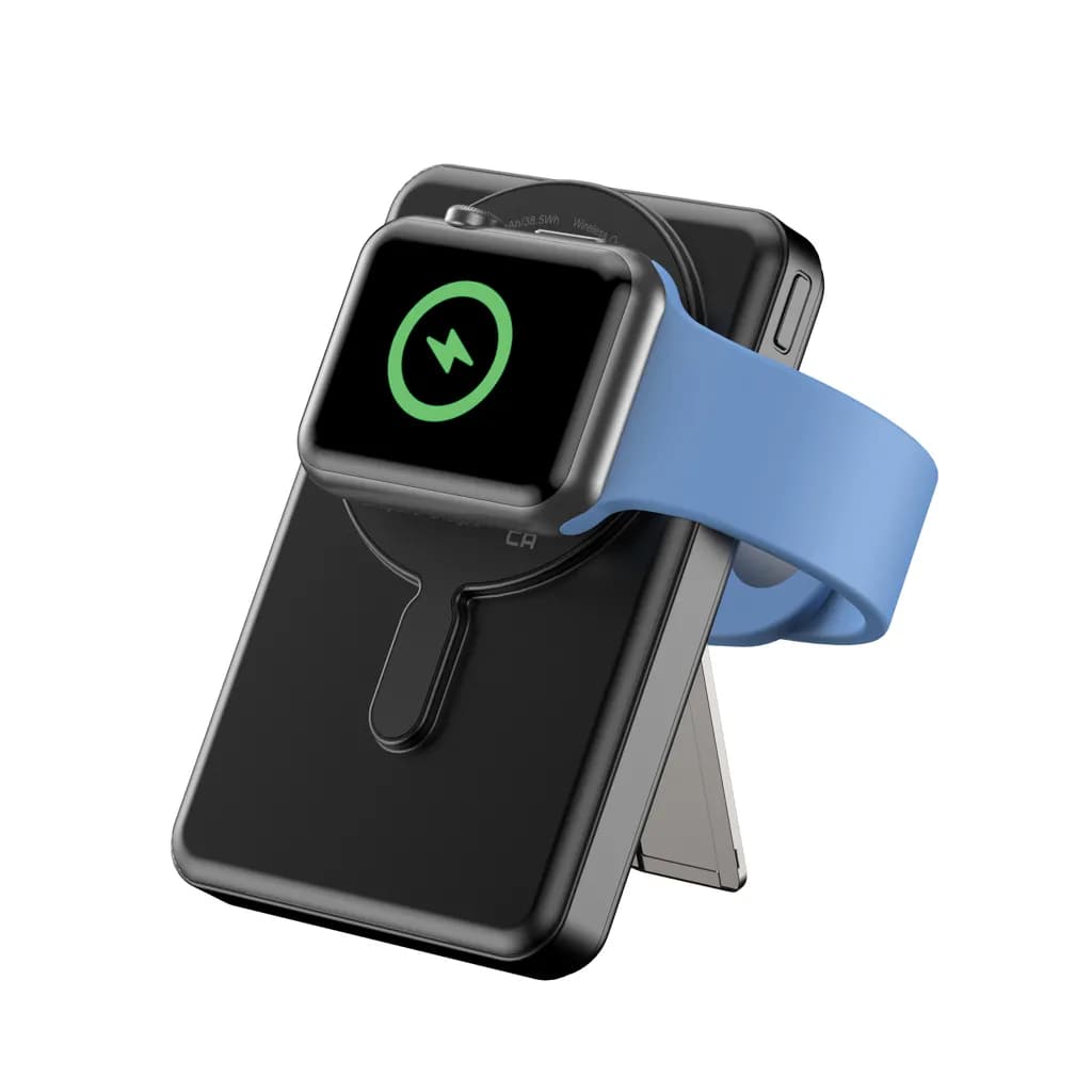 Urban Vitamin Delano 5-in-1 10.000mAh 20W PD magn. Powerbank - schwarz