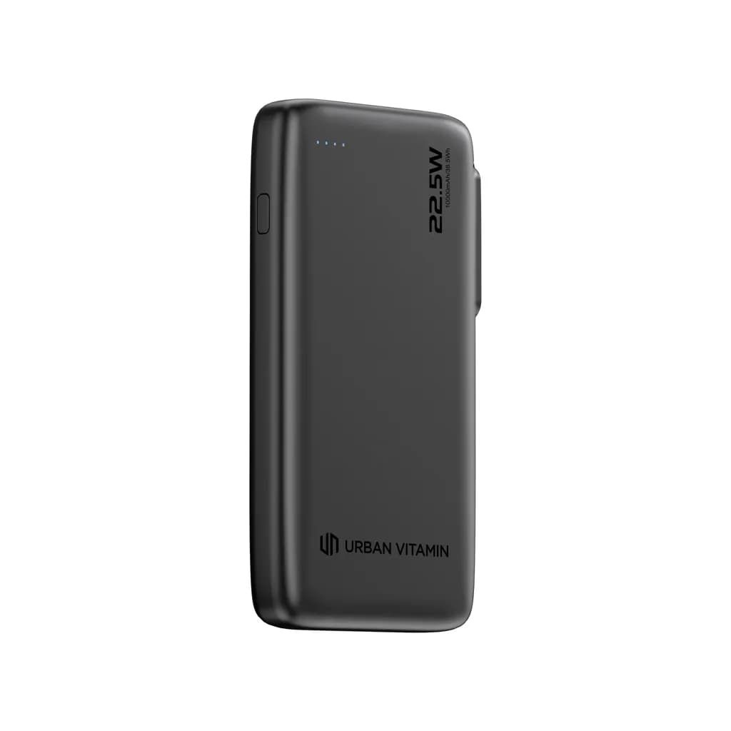 Urban Vitamin Emeryville 20W 10.000 mAh Powerbank - schwarz