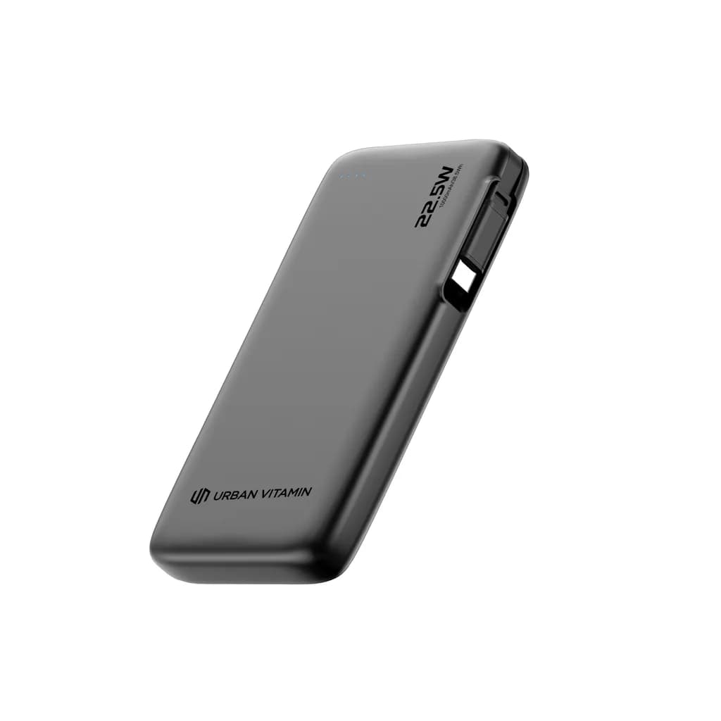 Urban Vitamin Emeryville 20W 10.000 mAh Powerbank - schwarz
