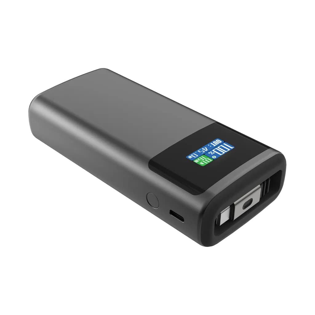 Quantum RCS Ultra-Fast 45W 10.000mAh Powerbank mit Display - grau