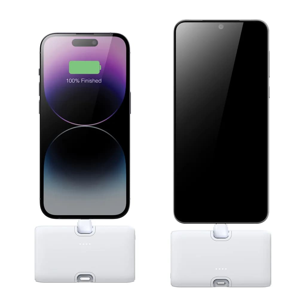 Urban Vitamin Los Angeles 20W Powerbank aus RCS rec. Plastik - weiß