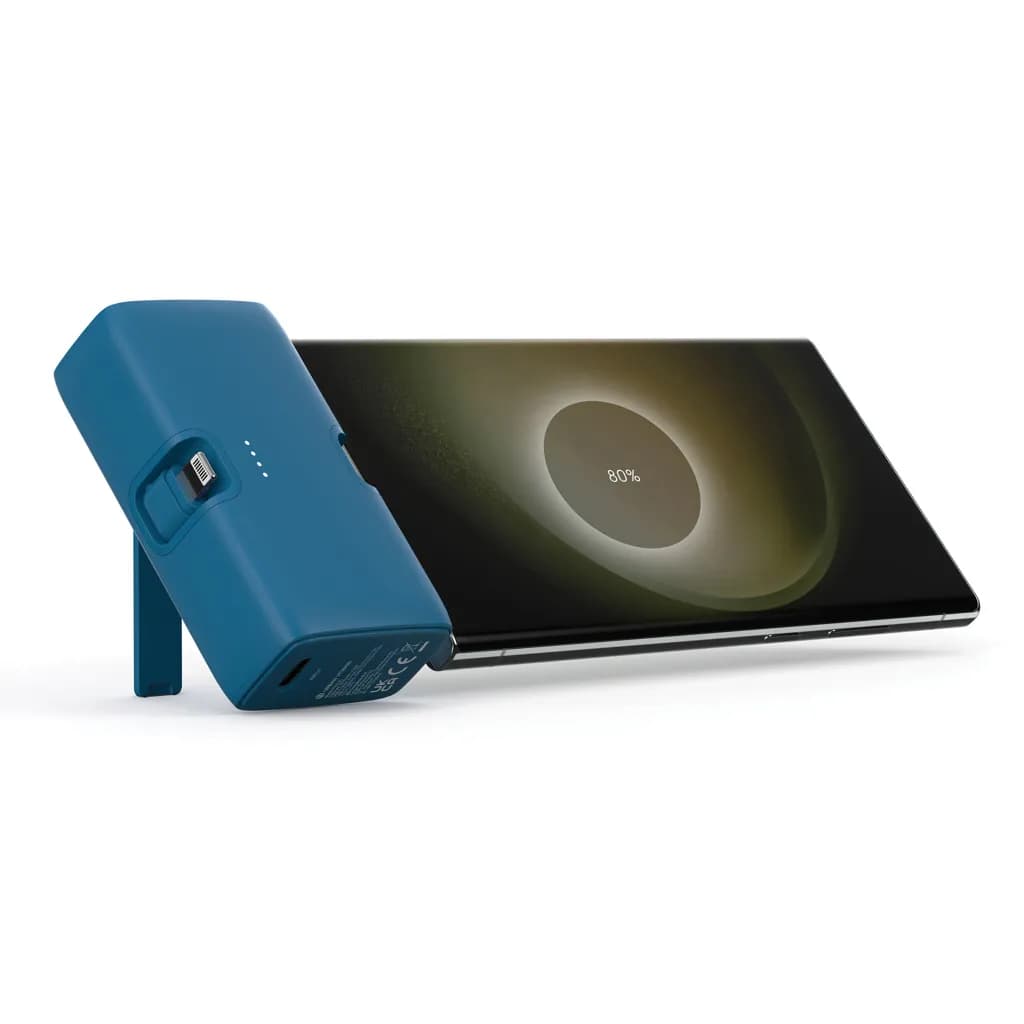 Urban Vitamin Los Angeles 20W Powerbank aus RCS rec. Plastik - blau