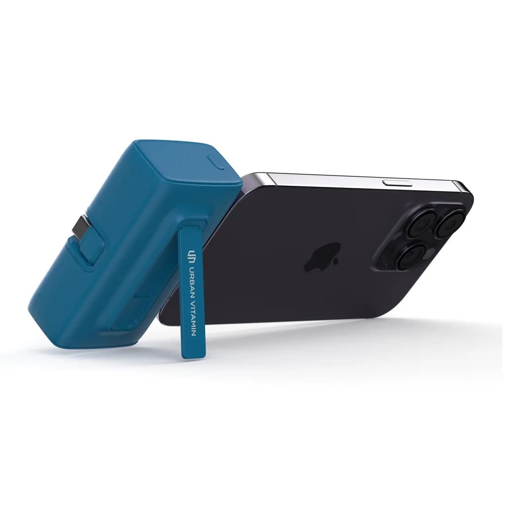 Urban Vitamin Los Angeles 20W Powerbank aus RCS rec. Plastik - blau