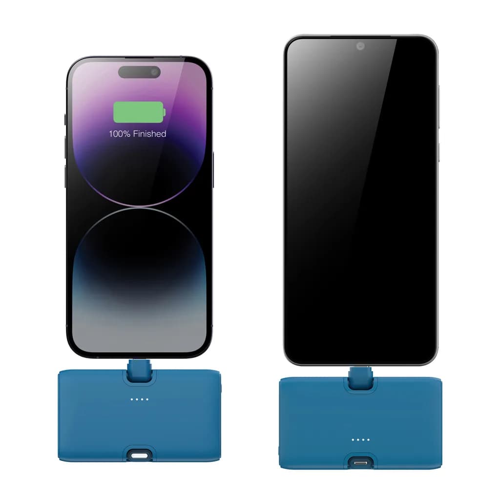 Urban Vitamin Los Angeles 20W Powerbank aus RCS rec. Plastik - blau