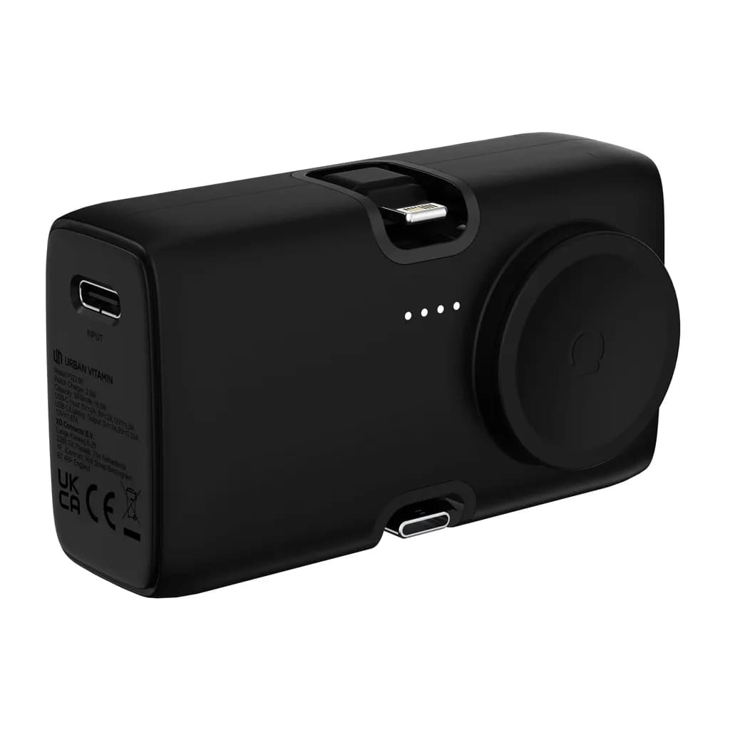 Urban Vitamin San Diego 20W PD RCS Powerbank & WatchCharger - schwarz