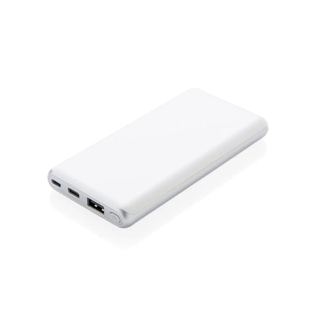 Ultraschnelle 10.000 mAh Powerbank mit PD - weiß