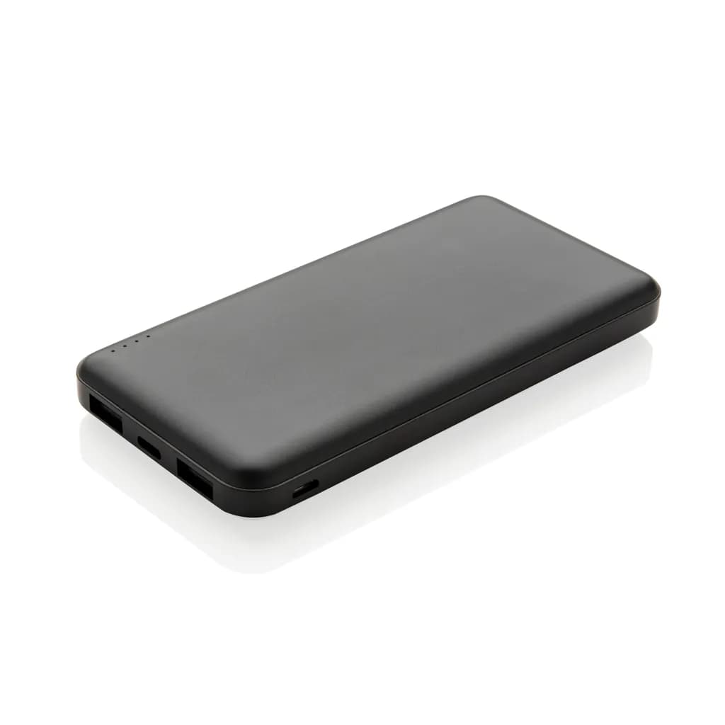 High Density 10.000 mAh Pocket Powerbank - schwarz