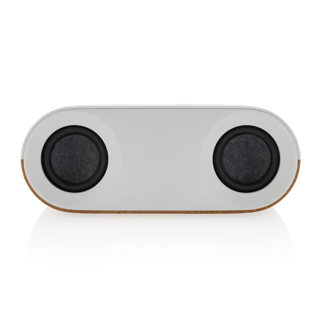 Oregon 10W Lautsprecher aus RCS recyc. Kunststoff und Kork - braun