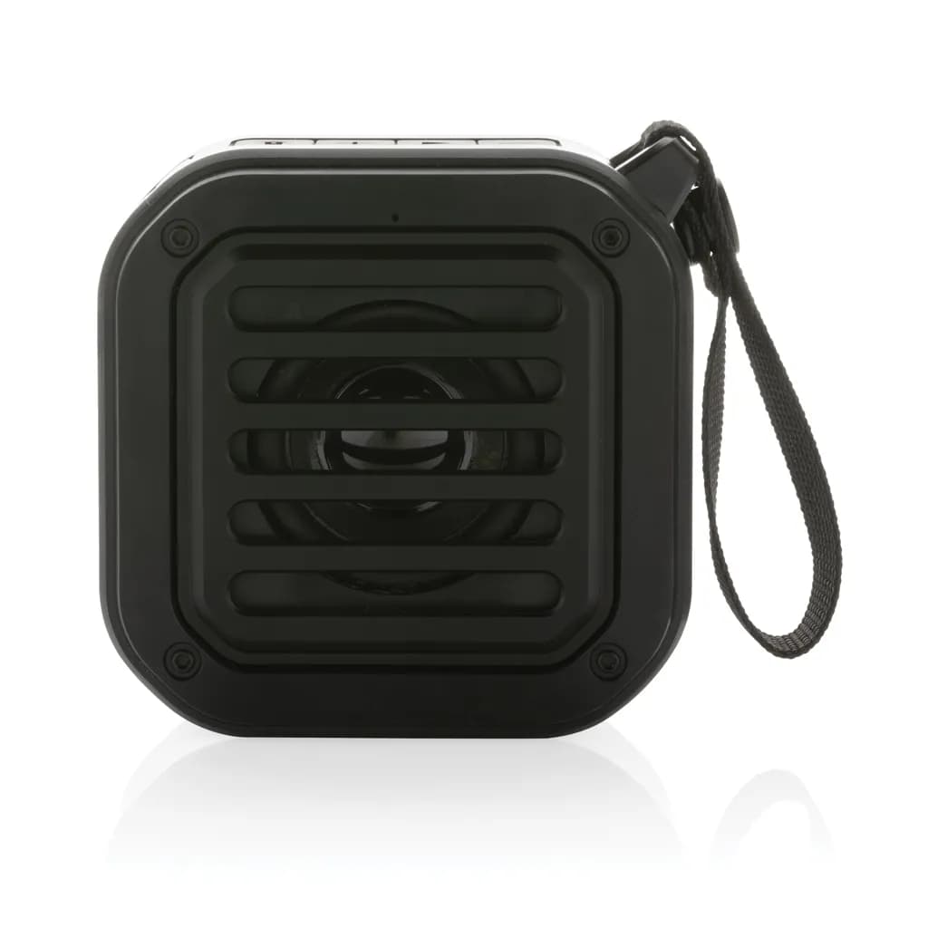 3W kabelloser Sunwave Solar-Lautsprecher aus RCS Kunststoff - schwarz