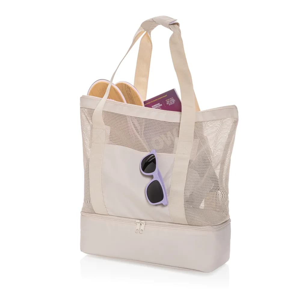 Iqlo Aware™ RPET 2-in-1 Kühltasche - beige