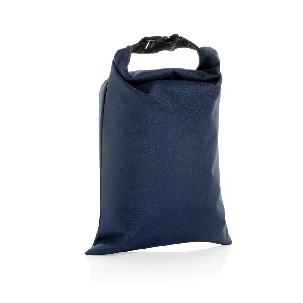 Snackstrap faltbarer Lunchbag aus AWARE™ rPET 30 x 20cm - navy blau