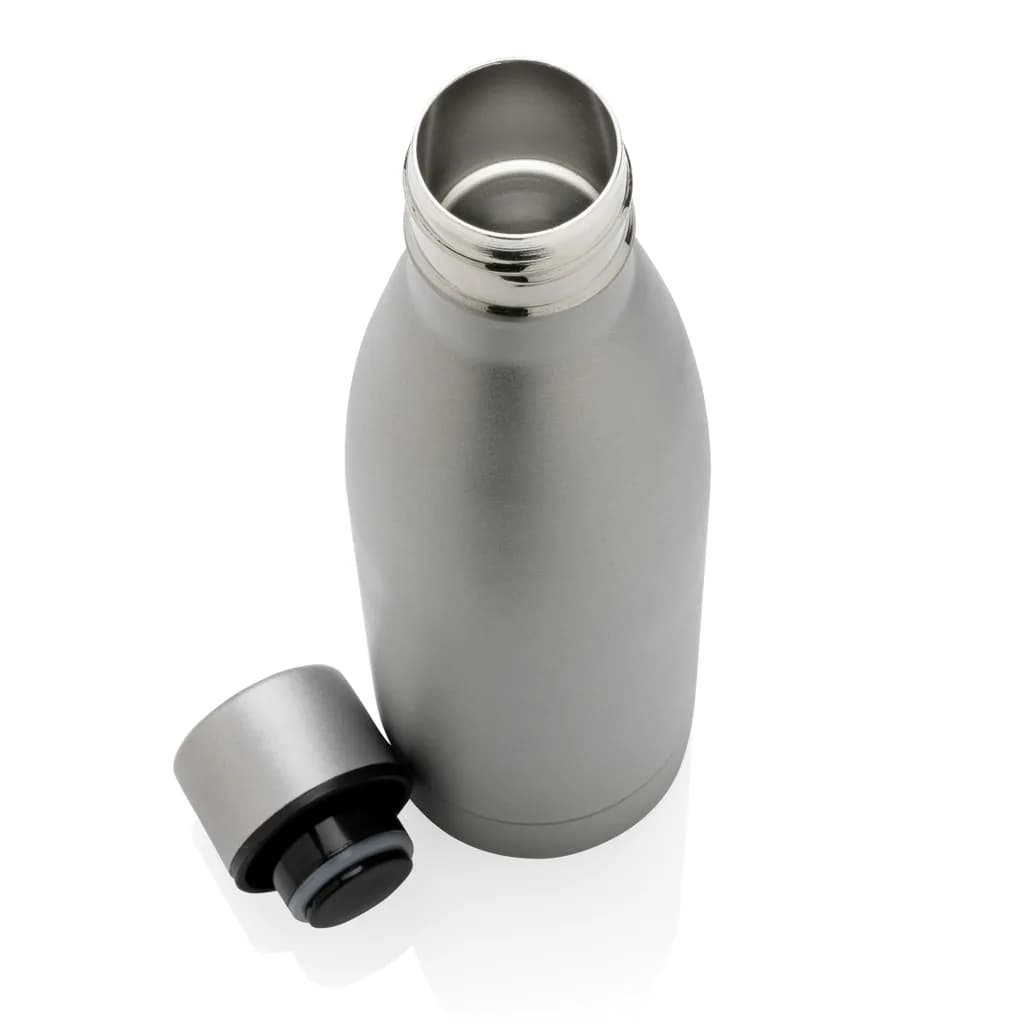 RCS recycelte Stainless Steel Solid Vakuum-Flasche - grau