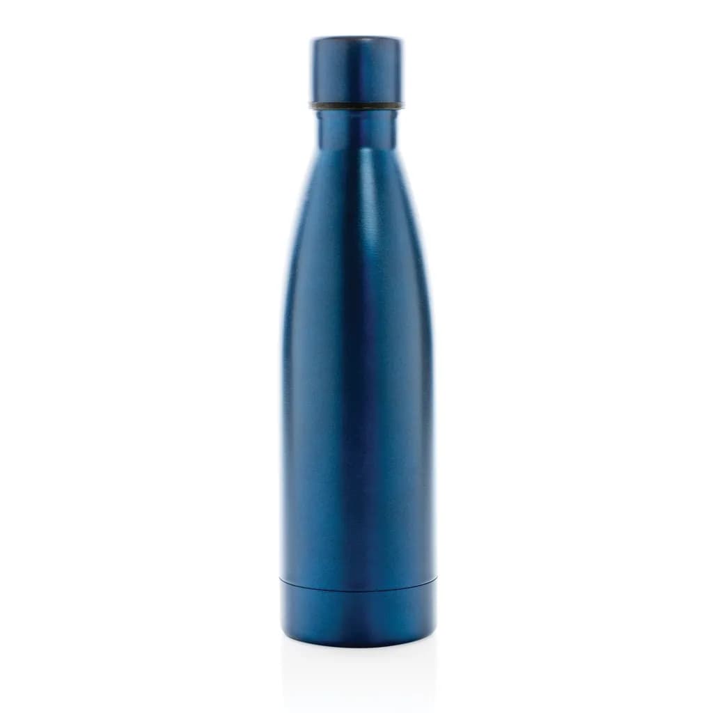 RCS recycelte Stainless Steel Solid Vakuum-Flasche - navy blau