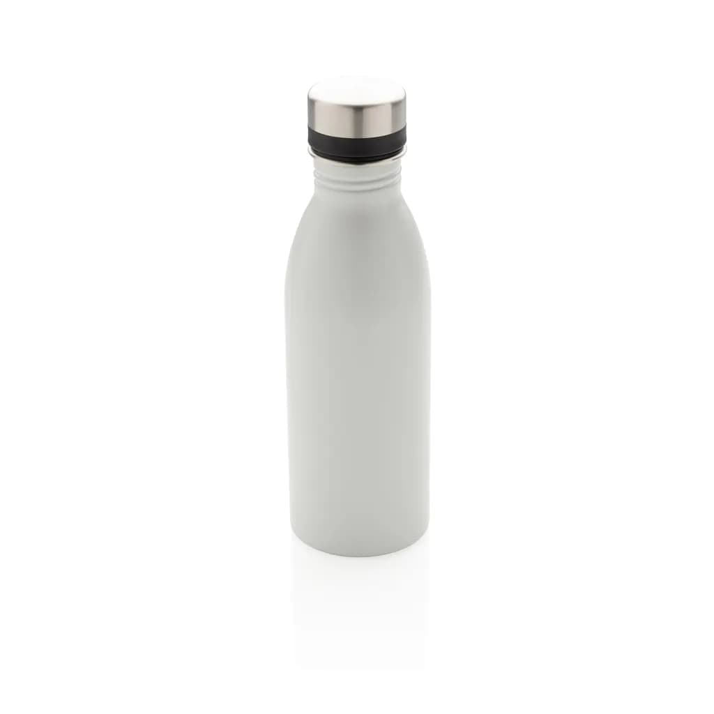 Deluxe Wasserflasche aus RCS recyceltem Stainless-Steel - weiß