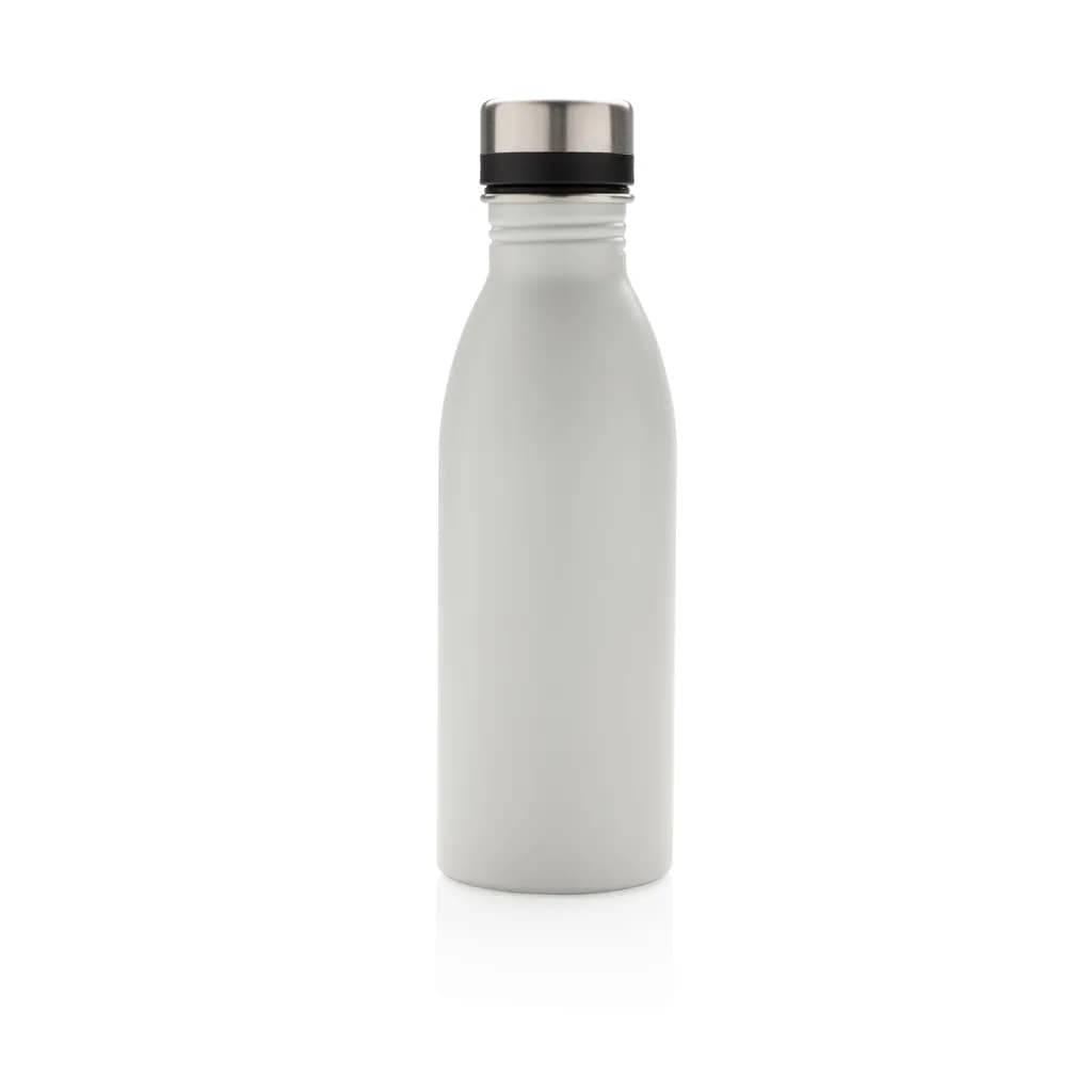 Deluxe Wasserflasche aus RCS recyceltem Stainless-Steel - weiß