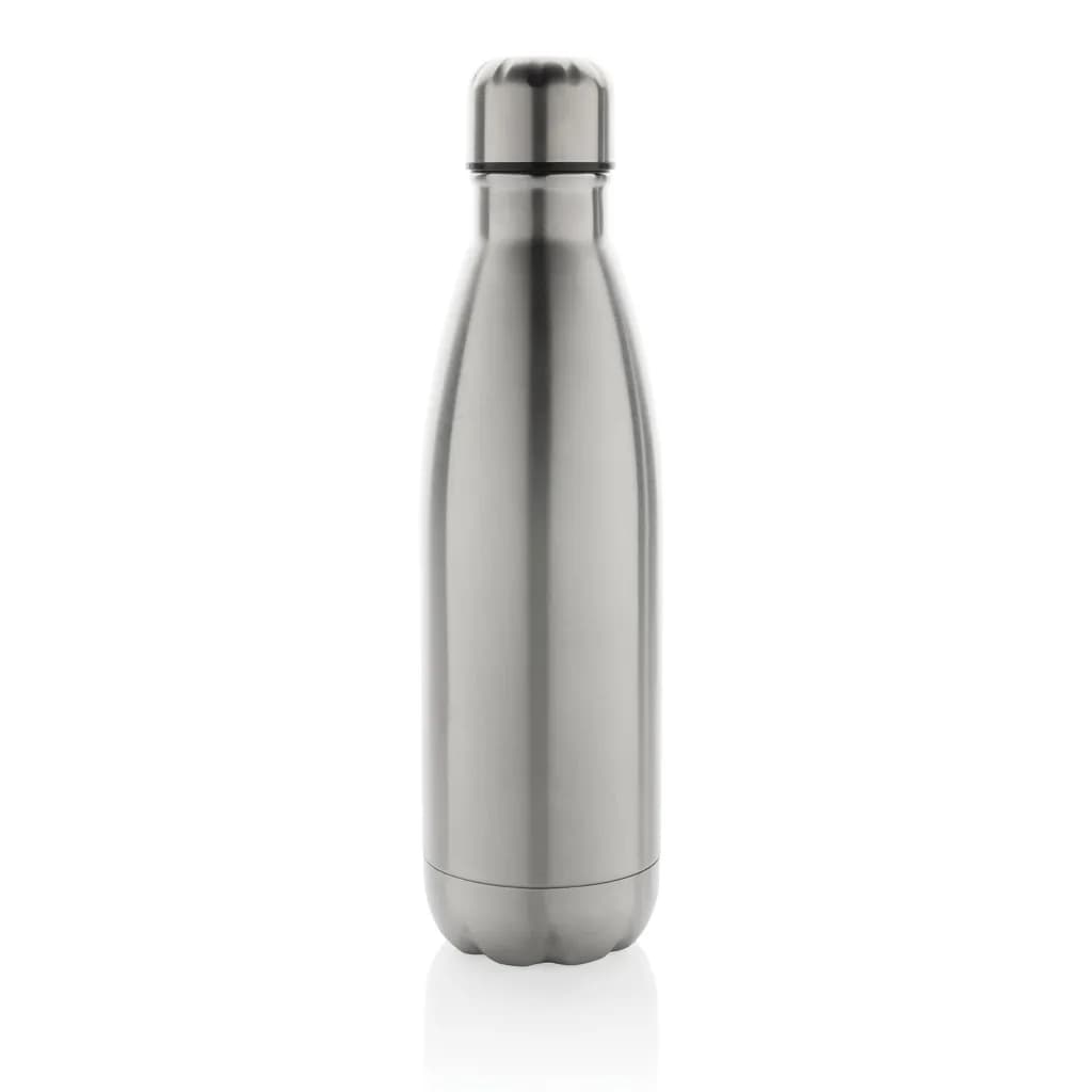 Eureka einwandige Wasserflasche aus RCS rec. Stainless-Steel - silber