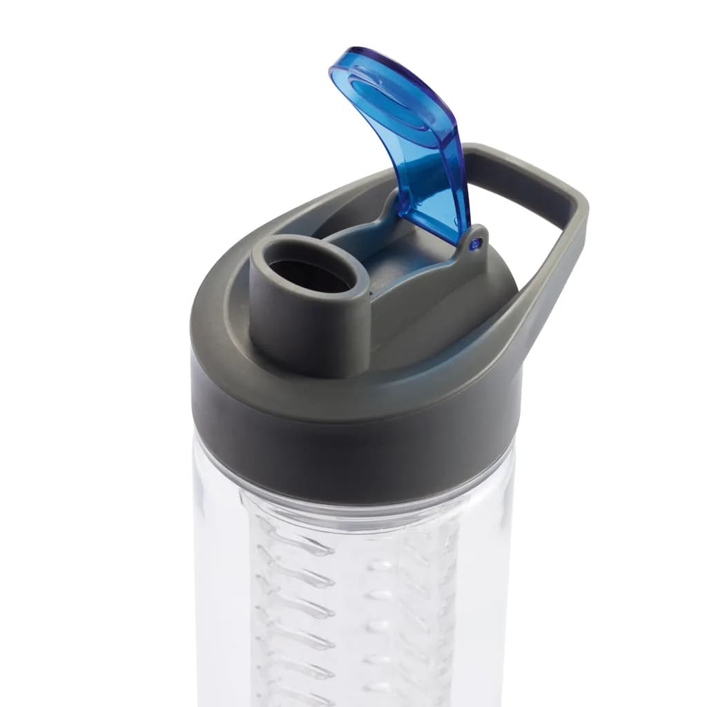 Wasserflasche mit Aromafach - blau