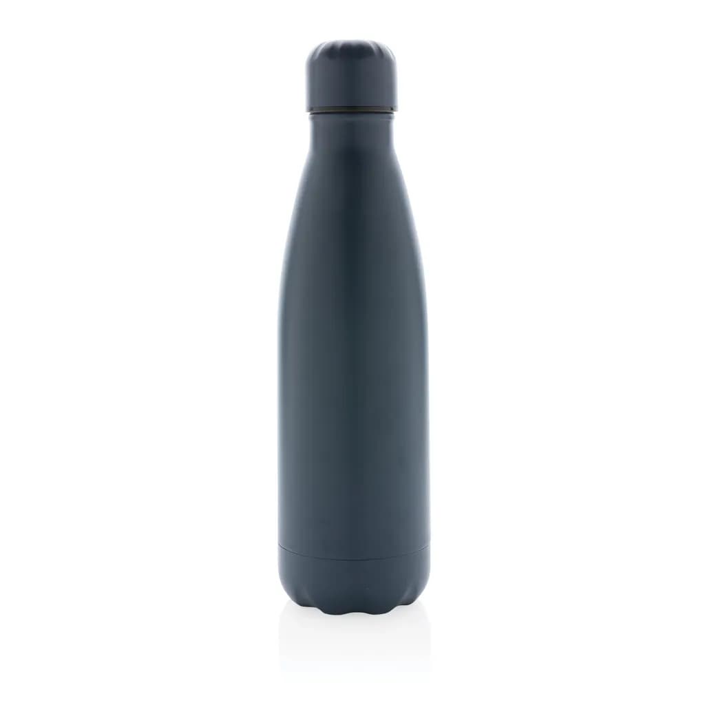 Einfarbige Vakuumisolierte Stainless Steel Flasche - blau