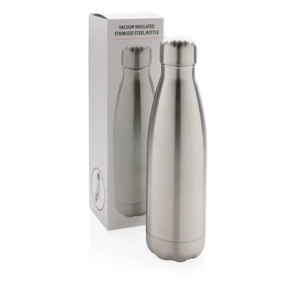 Vakuumisolierte Stainless Steel Flasche - silber