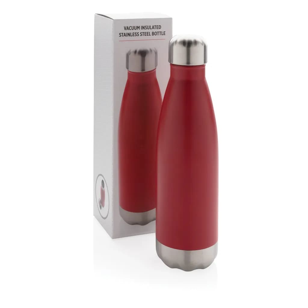 Vakuumisolierte Stainless Steel Flasche - rot