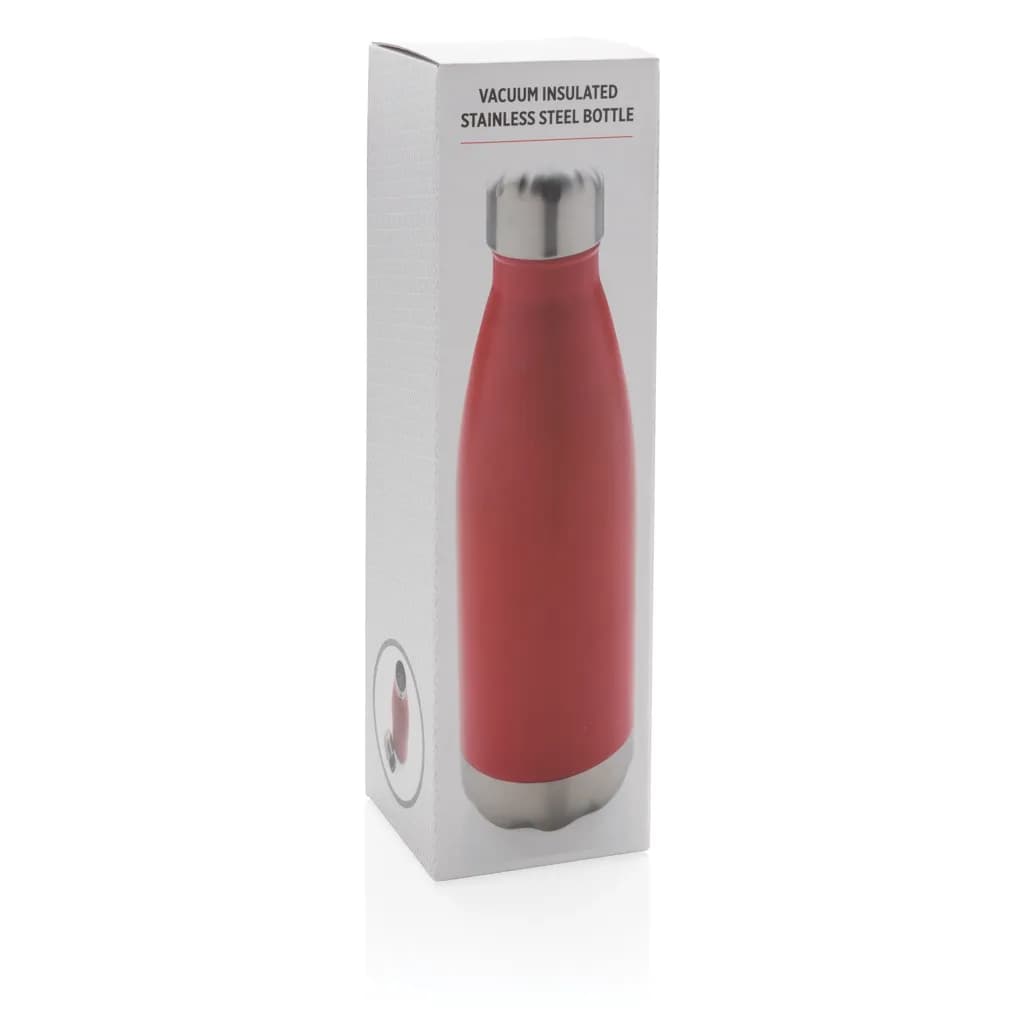 Vakuumisolierte Stainless Steel Flasche - rot