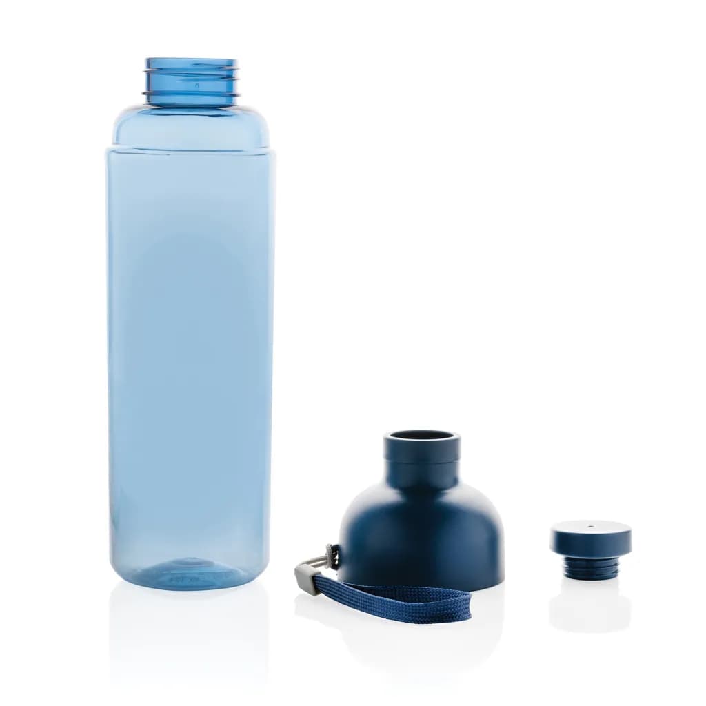 Impact auslaufsichere Wasserflasche aus RCS recyc. PET 600ml - navy blau