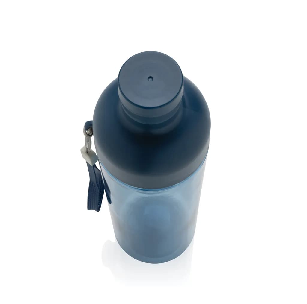 Impact auslaufsichere Wasserflasche aus RCS recyc. PET 600ml - navy blau