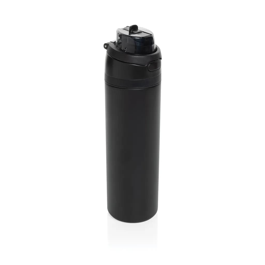 Omni Sip verschließbare Flasche aus RCS-reSteel, 720ml - schwarz