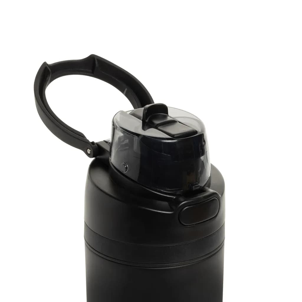 Omni Sip verschließbare Flasche aus RCS-reSteel, 720ml - schwarz