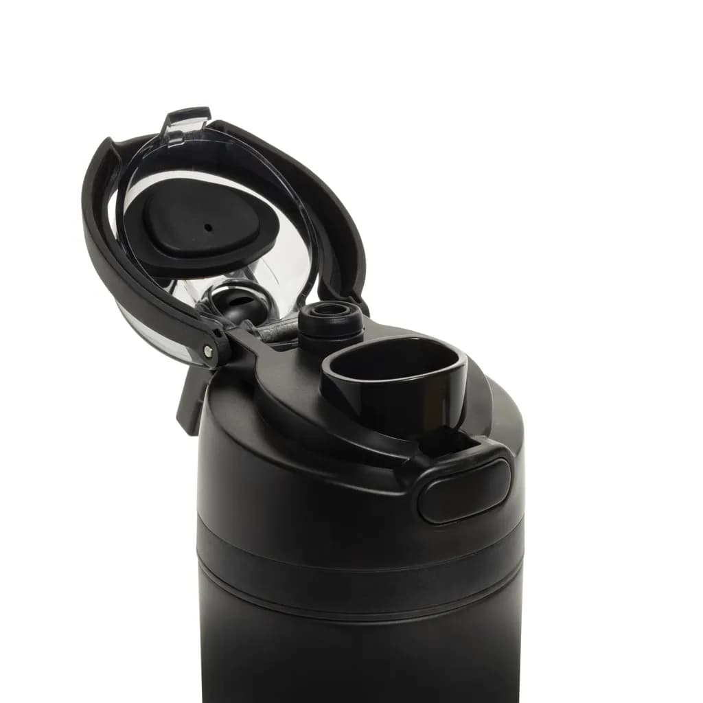 Omni Sip verschließbare Flasche aus RCS-reSteel, 720ml - schwarz