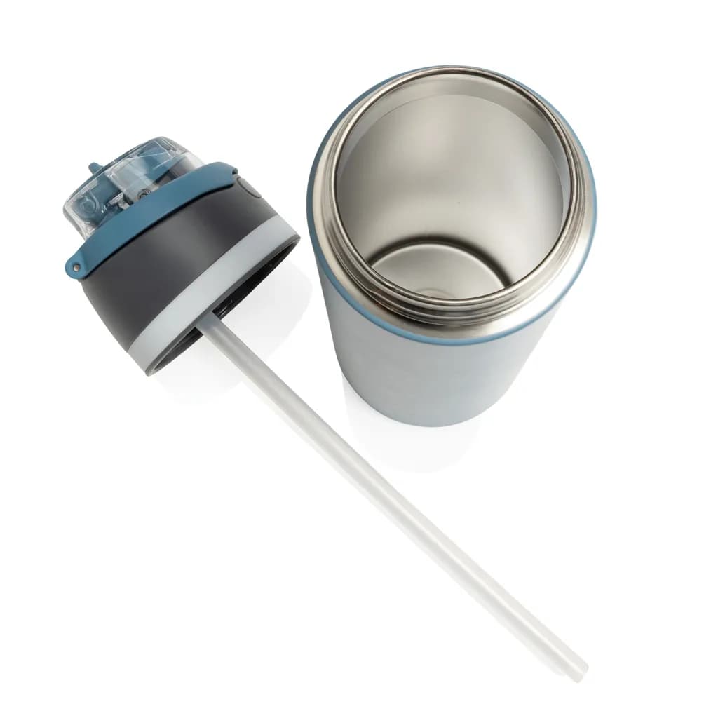 Omni Sip verschließbare Flasche aus RCS-reSteel, 720ml - blau