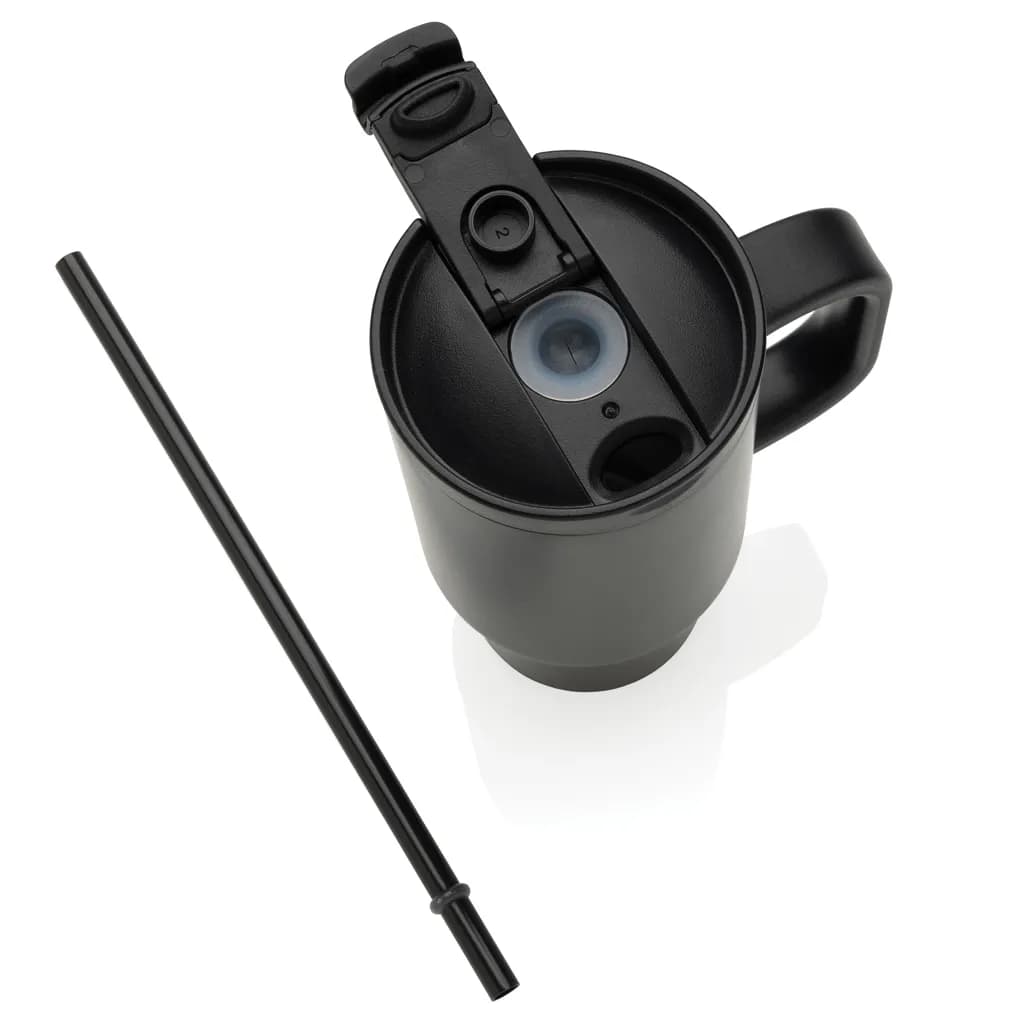 Cruiser kompakter, auslaufsicherer RCS rec. Becher 480ml - schwarz