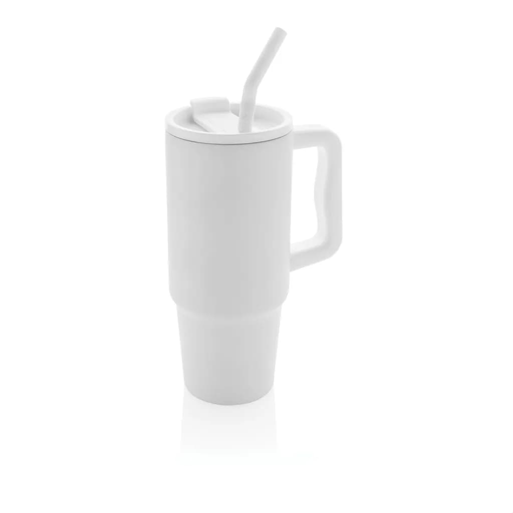 Embrace Deluxe Becher aus RCS recyceltem Edelstahl 900ml - weiß