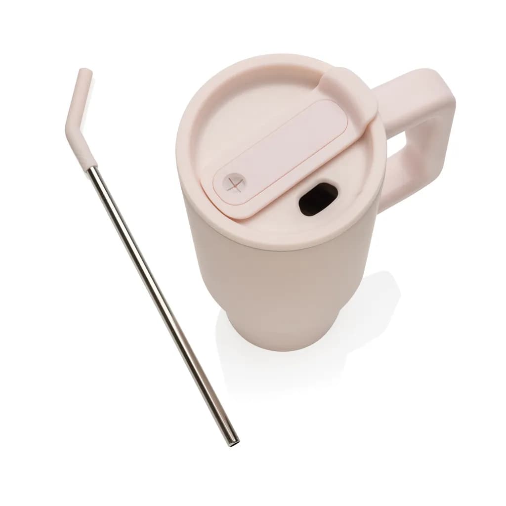 Embrace Deluxe Becher aus RCS recyceltem Edelstahl 900ml - rosa