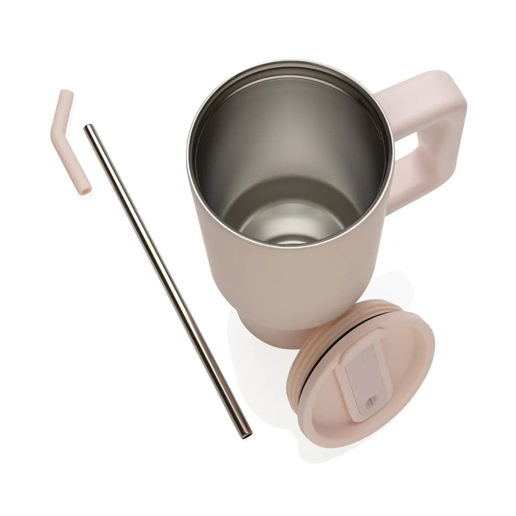 Embrace Deluxe Becher aus RCS recyceltem Edelstahl 900ml - rosa