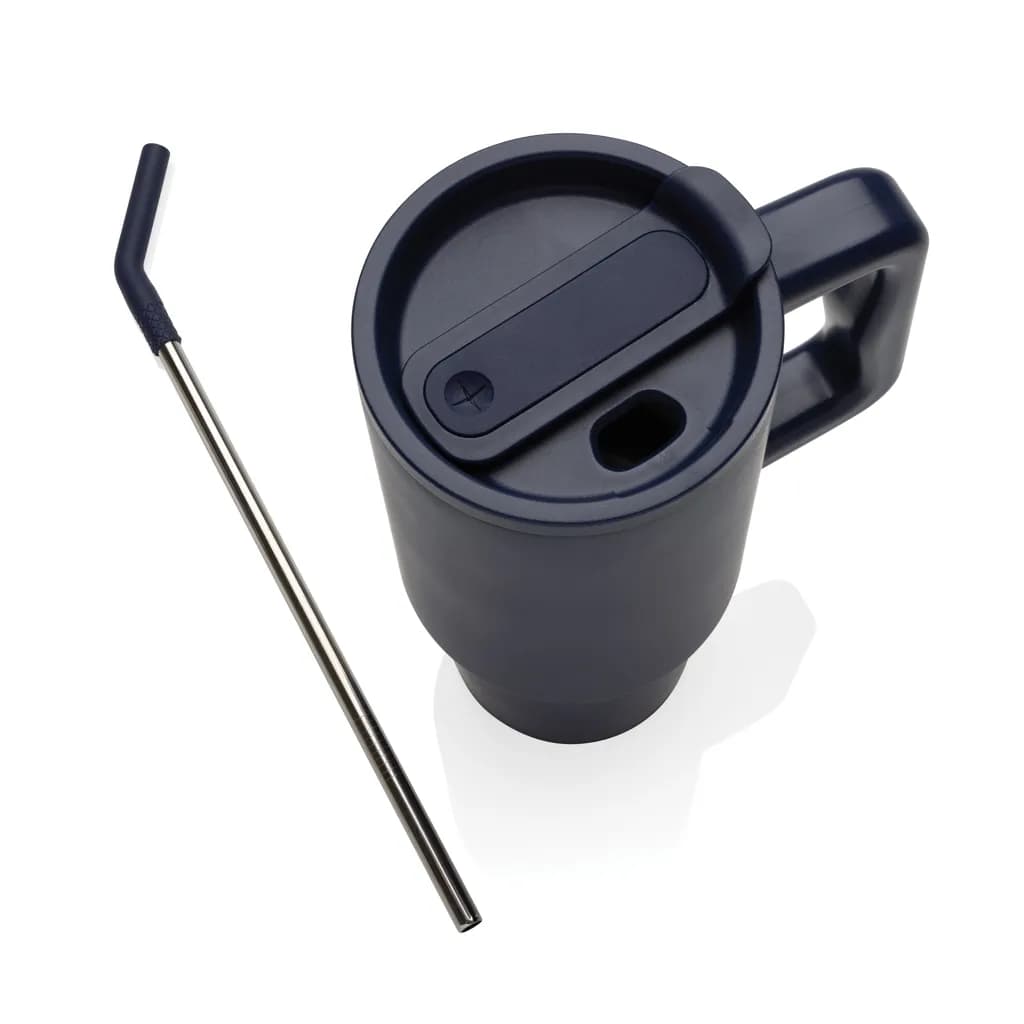 Embrace Deluxe Becher aus RCS recyceltem Edelstahl 900ml - navy blau