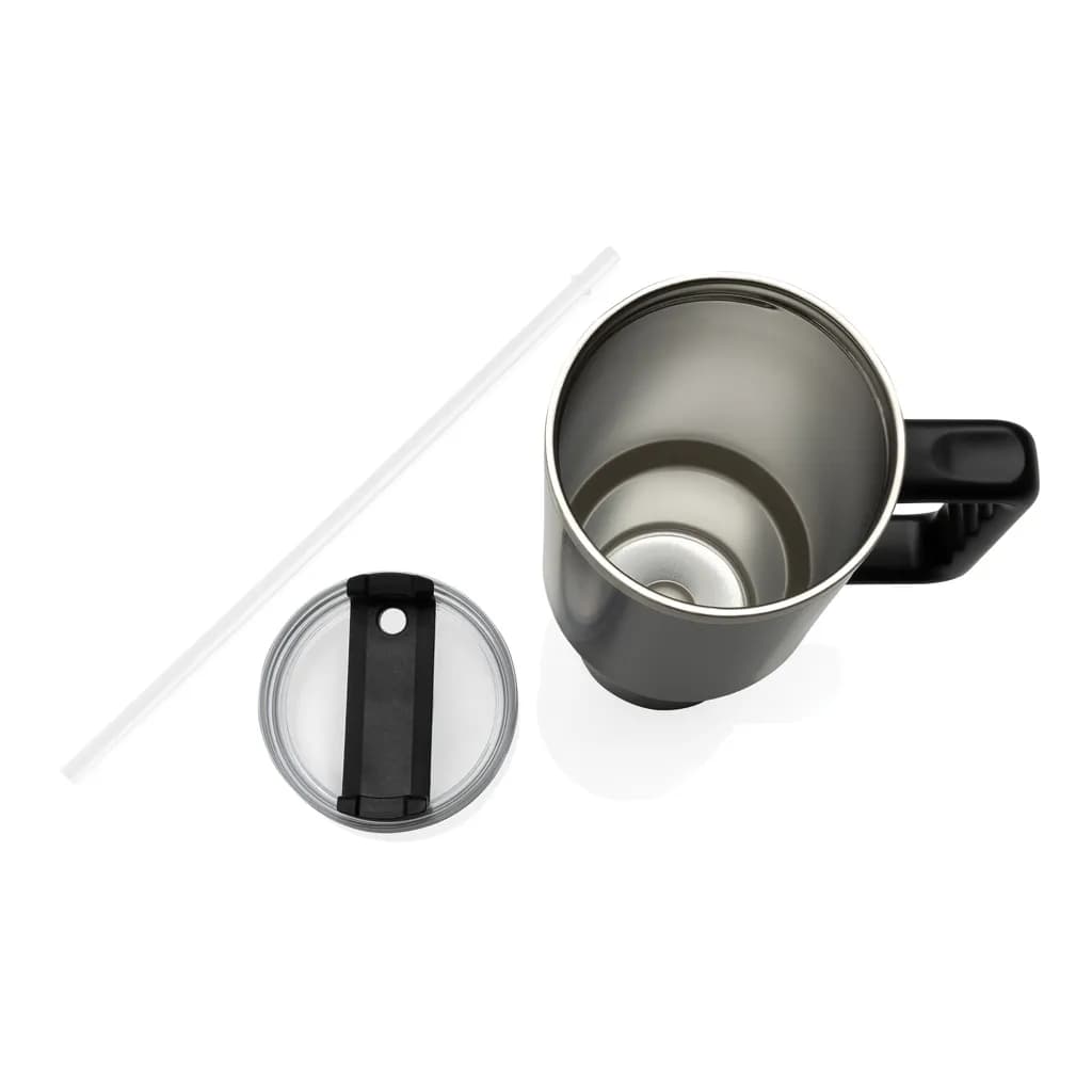 Peakflow Becher aus RCS recyceltem Stainless Steel 1200ml - schwarz