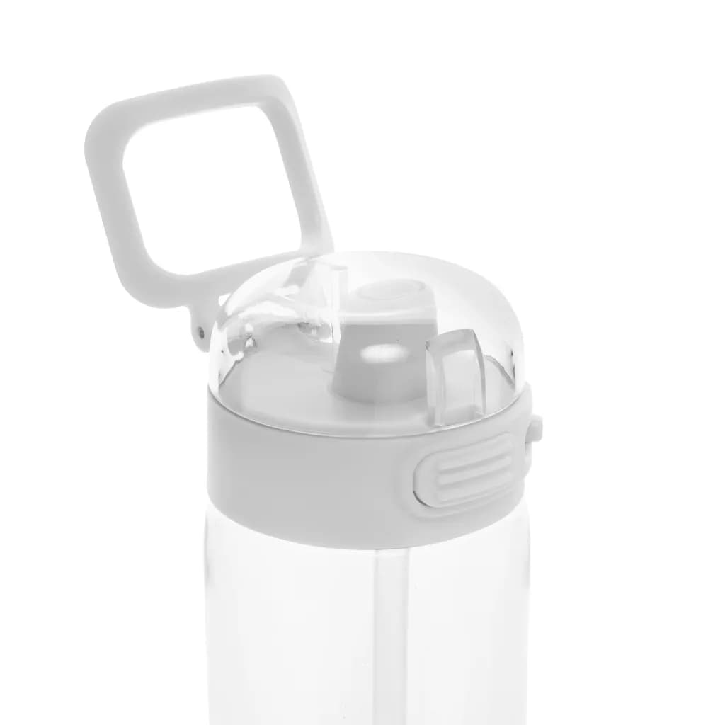 SipnLock RCS rPET auslaufsichere Sport-Trinkflasche 800ml - weiß