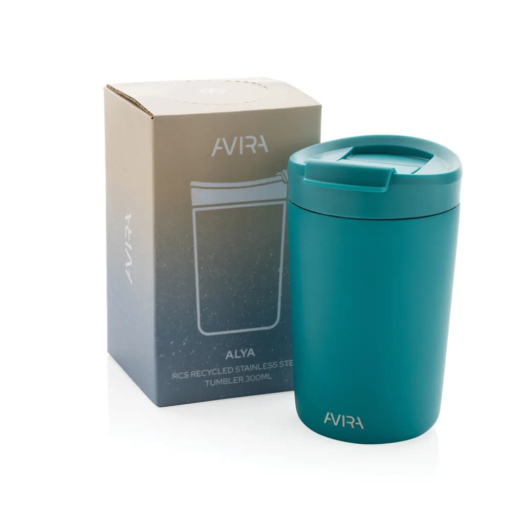 Avira Alya RCS recycelter Stainless-Steel Becher 300ml - turkis