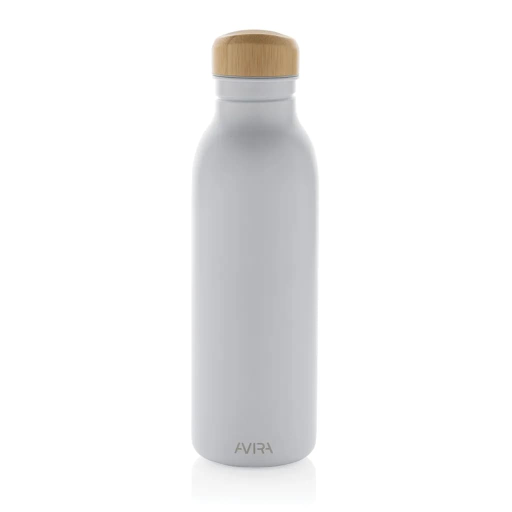 Avira Alcor 600ml Wasserflasche aus RCS rec. Stainless-Steel - weiß