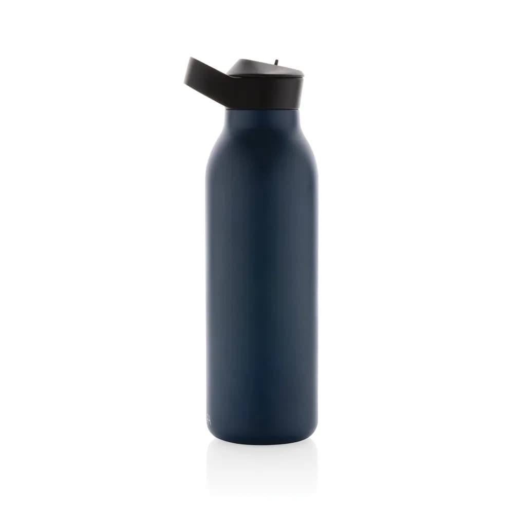 Avira Ara RCS Re-Steel Fliptop Wasserflasche 500ml - navy blau