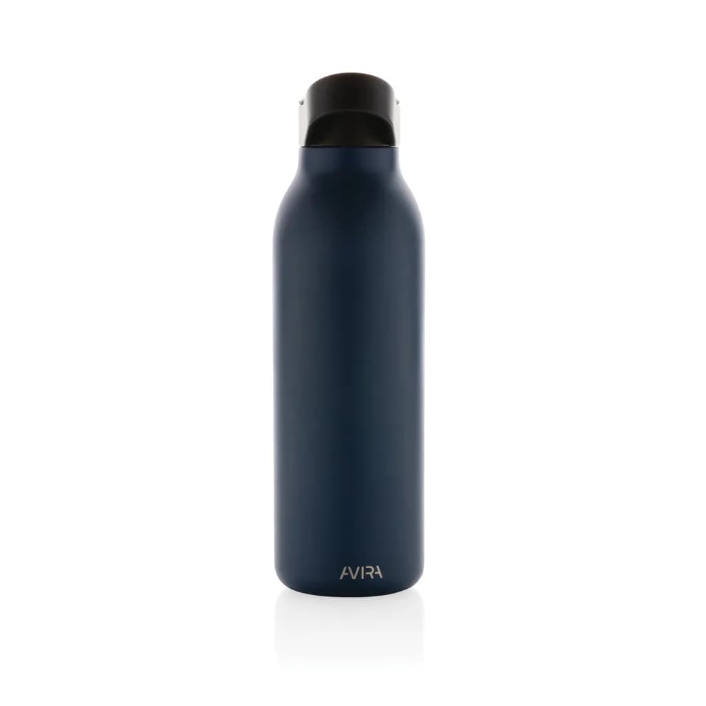 Avira Ara RCS Re-Steel Fliptop Wasserflasche 500ml - navy blau