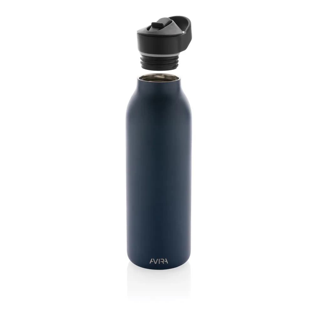Avira Ara RCS Re-Steel Fliptop Wasserflasche 500ml - navy blau