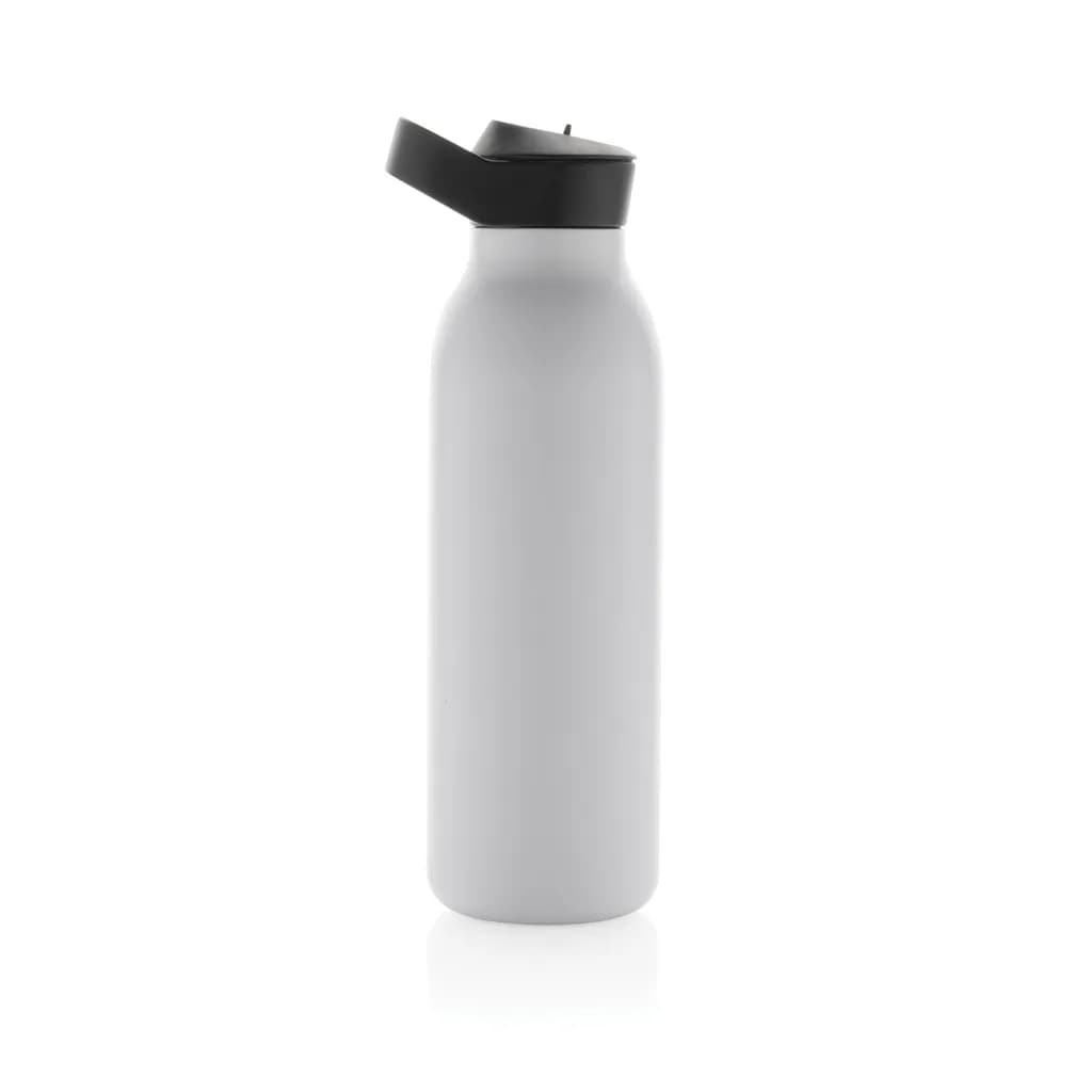 Avira Ara RCS Re-Steel Fliptop Wasserflasche 500ml - weiß