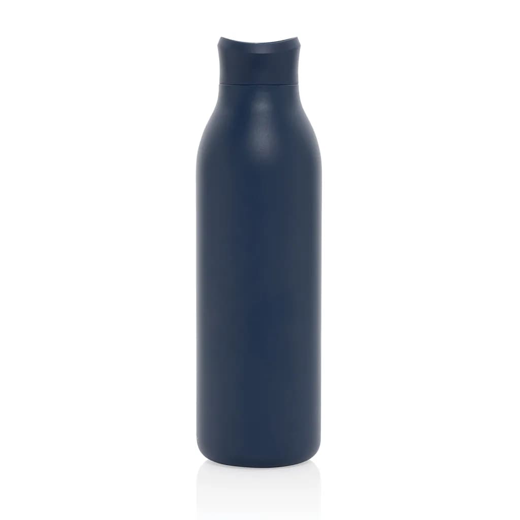 Avira Alok 360 Klick-Wasserflasche aus RCS rec. Stahl, 600ml - navy blau