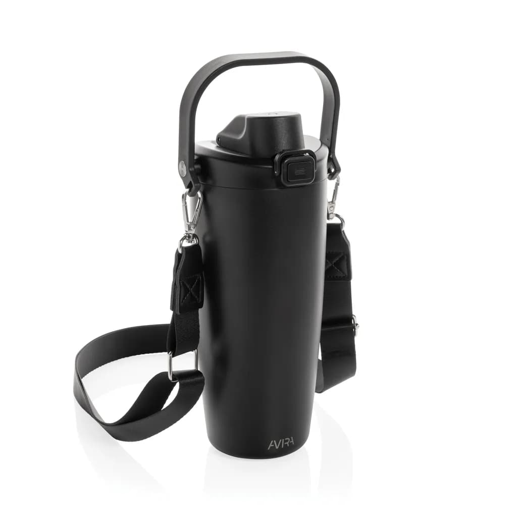 Avira Ayala Crossbody Duosip Becher aus RCS rec. Stahl - schwarz