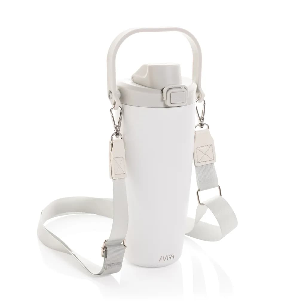 Avira Ayala Crossbody Duosip Becher aus RCS rec. Stahl - weiß