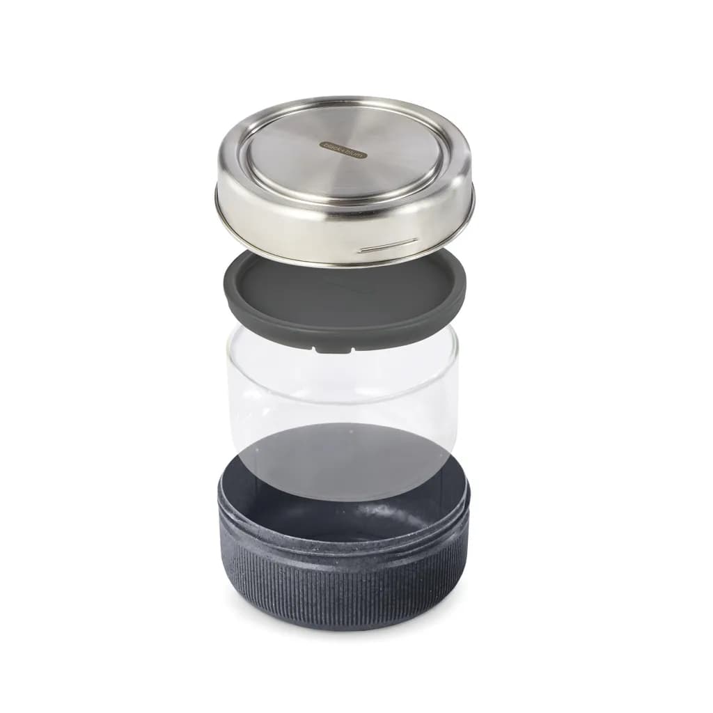 Black+Blum Glass Lunch Bowl 750ml - silber