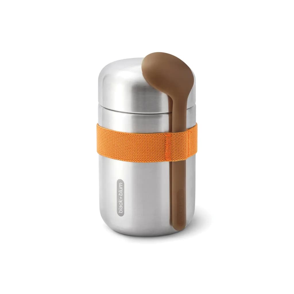 Black+Blum Food Flask 400ml - orange
