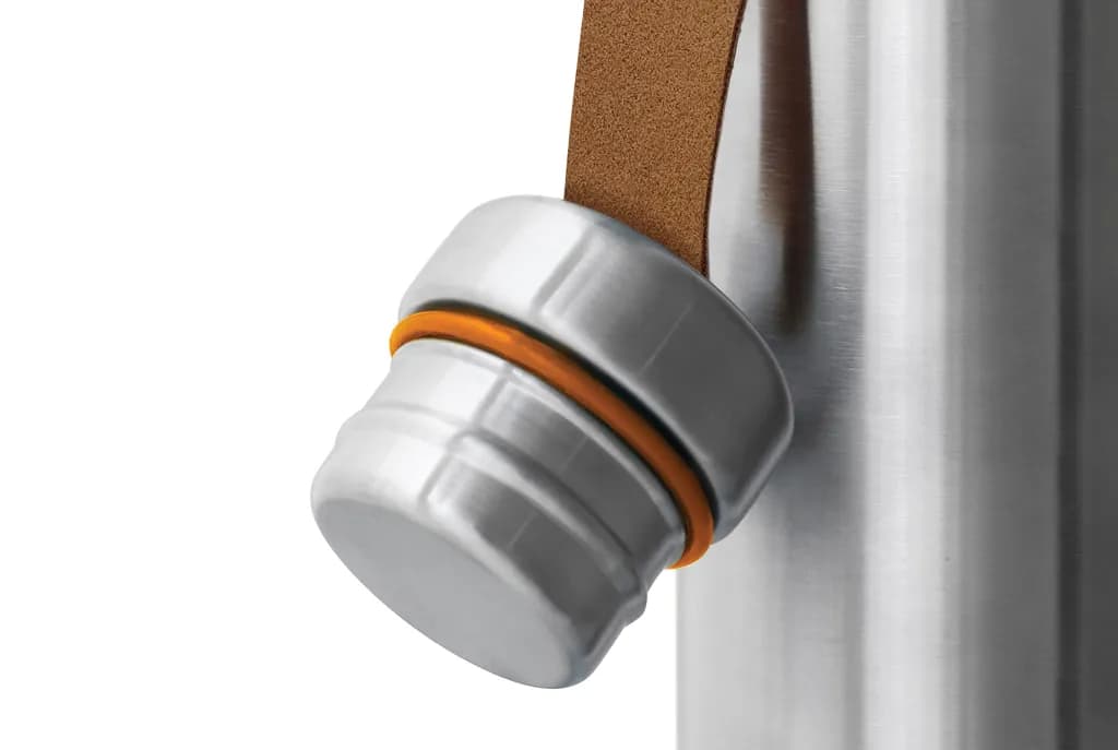 Black+Blum isolierte Wasserflasche klein, 500ml - orange